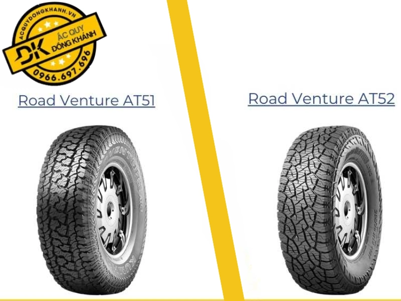 Kumho Road Venture AT51 và Kumho Road Venture AT52