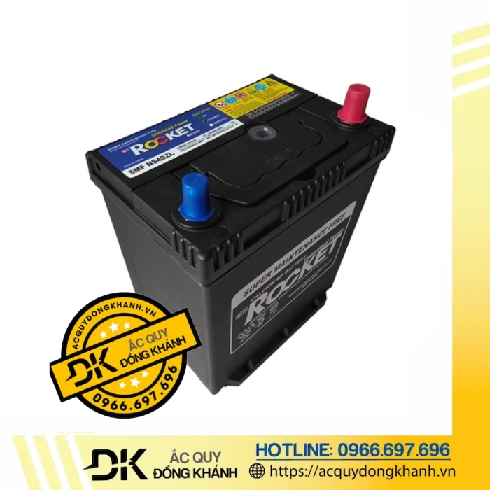Ắc Quy ROCKET SMF NS40ZL 12V 35AH