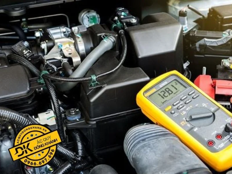 Cách đo điện áp ắc quy chuẩn tại nhà