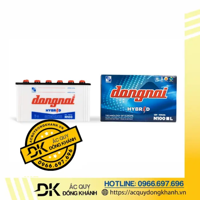 Hướng dẫn sử dụng và bảo dưỡng bình ắc quy Đồng Nai 12V 100Ah N100