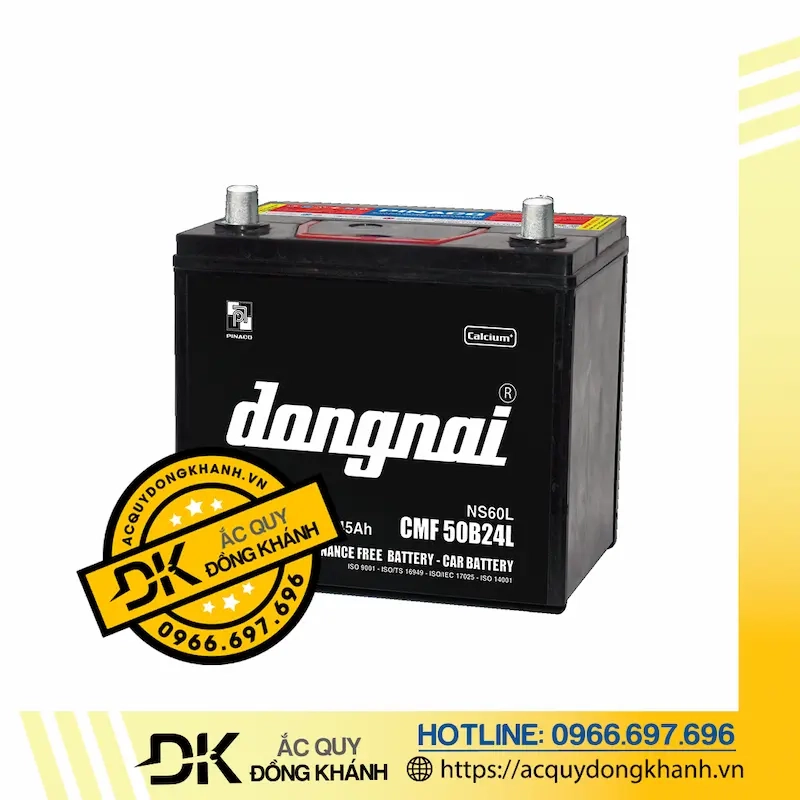 Ắc quy Đồng Nai ghi điểm bởi thiết kế kín, giúp ngăn ngừa rò rỉ axit