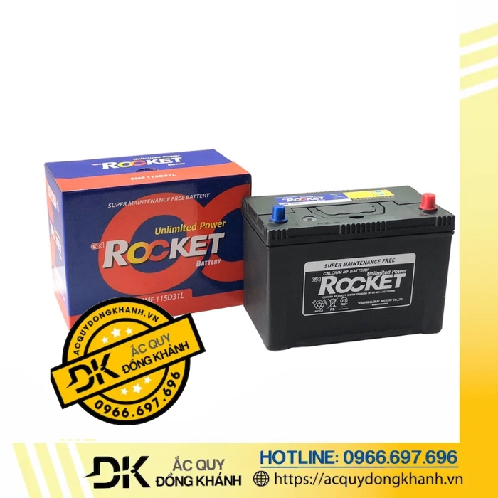 Ắc Quy ROCKET SMF 115D31R 12V 95AH
