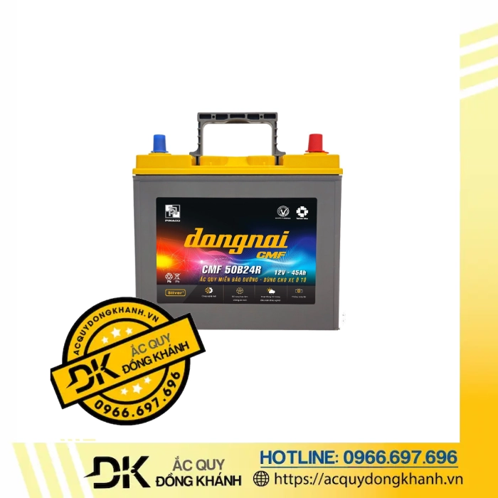 ​​​​​​​Ắc Quy Đồng Nai CMF 50B24R 12V 45AH