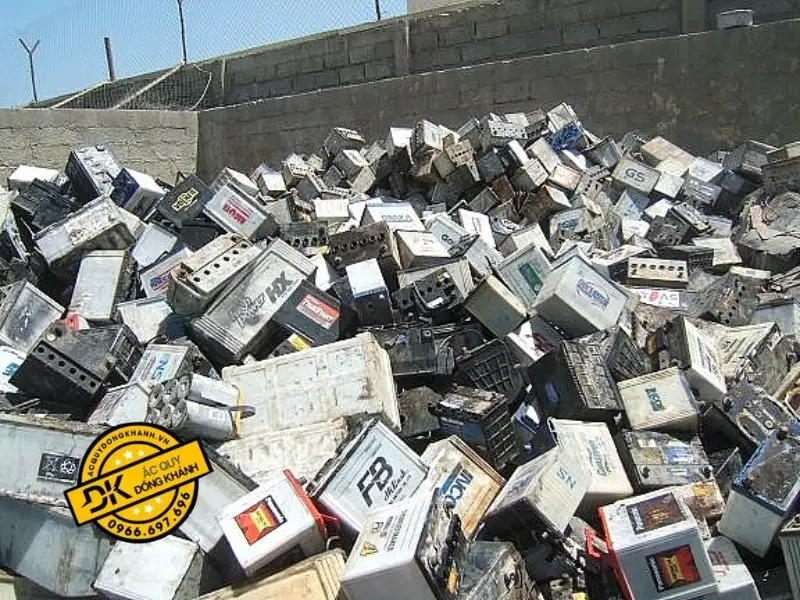 Tham khảo quy trình chuẩn tái chế bình ắc quy