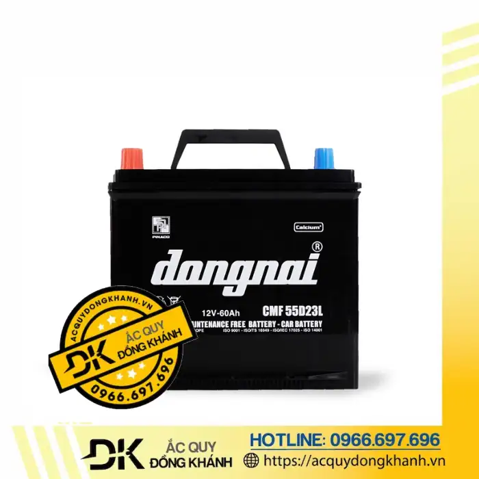 Ứng dụng của bình ắc quy Đồng Nai CMF 55D23R 12V 60Ah