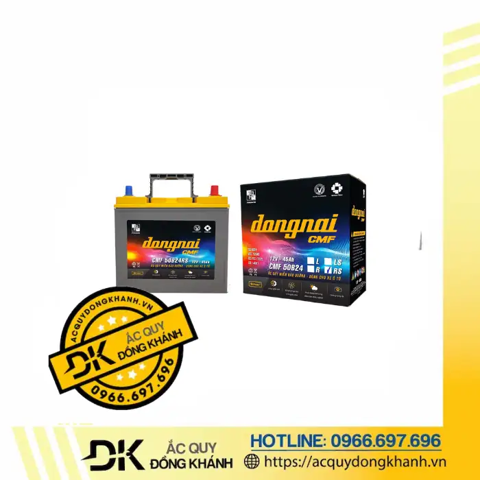 Những ưu điểm vượt trội của bình ắc quy Đồng Nai CMF 50B24RS 12V 45Ah 
