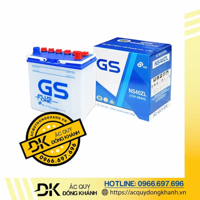 Ắc Quy GS NS40ZL 12V 35Ah