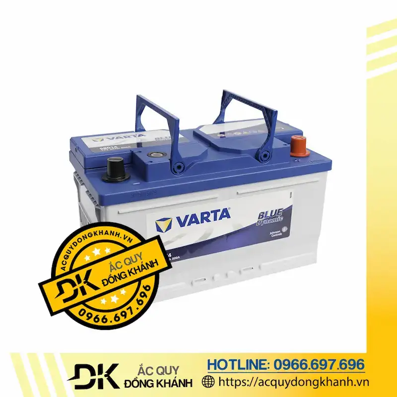 Ưu điểm nổi bật của acquy Varta 80Ah 12V 58014 DIN80