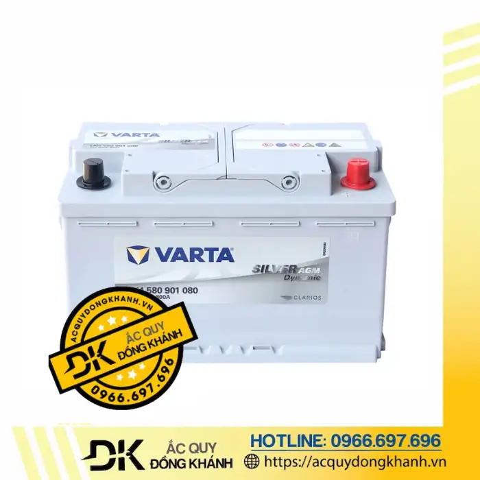 Ưu điểm nổi trội của acquy Varta AGM LN4 580901080 12V 80Ah