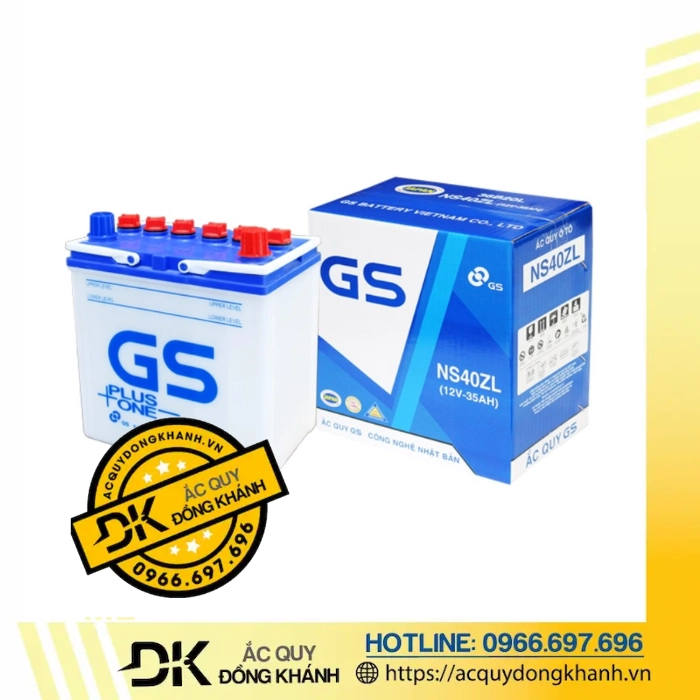 Ắc Quy GS NS40ZL 12V 35Ah