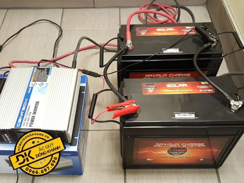 Nguyên lý hoạt động của ắc quy dự phòng