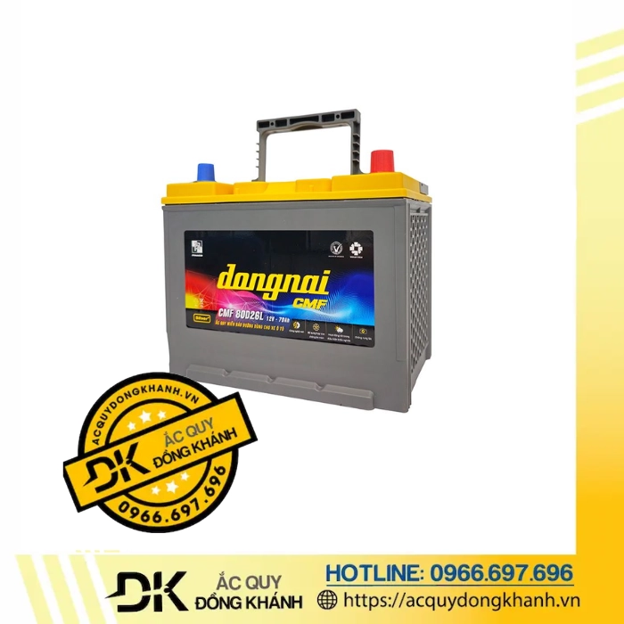 Ắc Quy Đồng Nai Khô 12V-70Ah CMF 80D26L