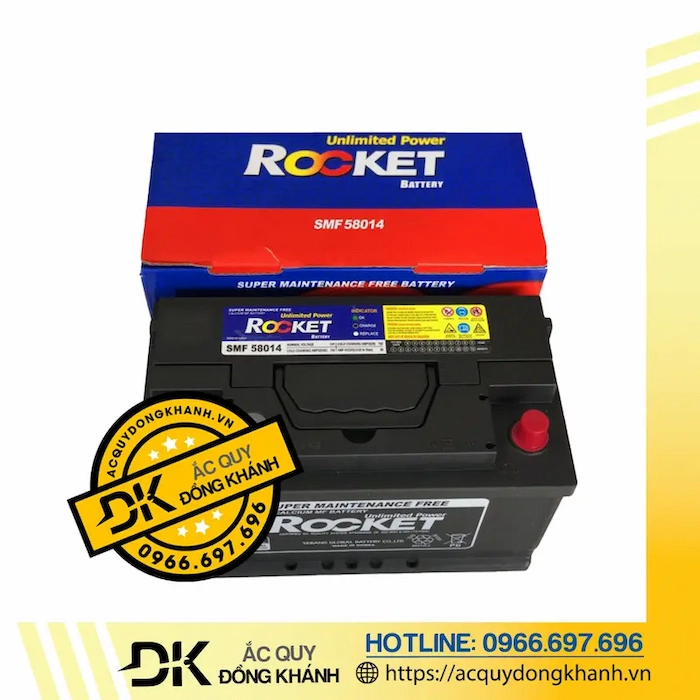 Ắc Quy ROCKET SMF 58014 12V 80AH