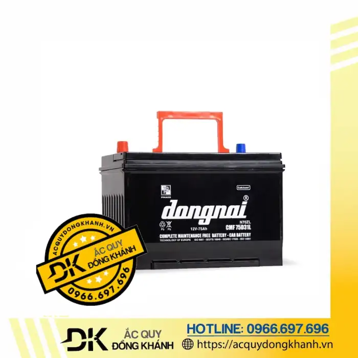 Ứng dụng phù hợp của bình ắc quy 12V 75Ah Đồng Nai CMF 75D31L