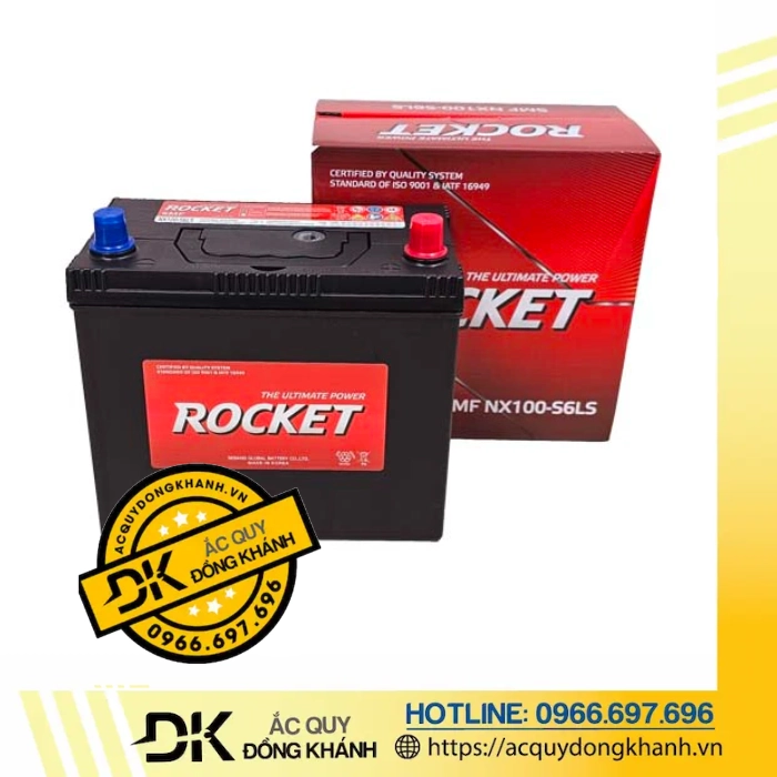 Ắc Quy ROCKET SMF NX100-S6 12V 45AH