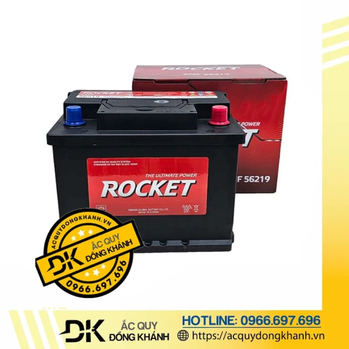 Ắc Quy ROCKET SMF 56219 12V 62AH