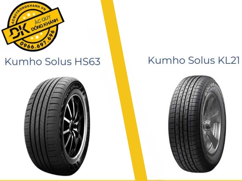 Kumho Solus HS63 và Kumho Solus Kl21