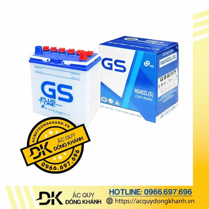 Ắc Quy GS NS40ZLS 12V 35Ah