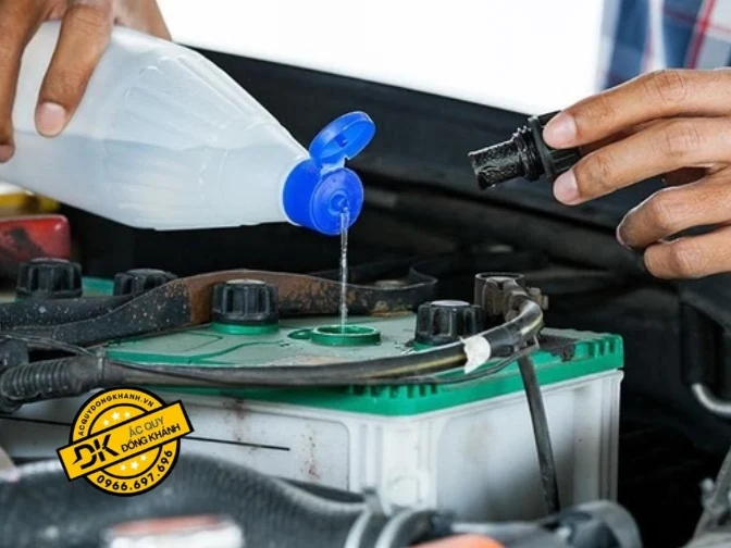 Quy trình bảo dưỡng ắc quy nước đúng cách