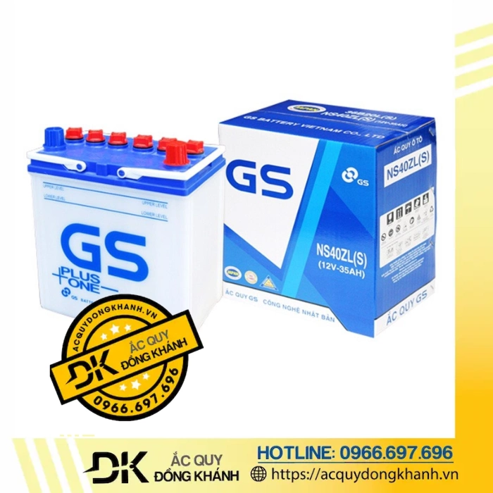 Ắc Quy GS NS40ZLS 12V 35Ah