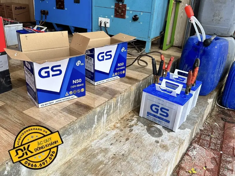 Mua ắc quy GS Q85 MF 12V 65Ah uy tín ở đâu?