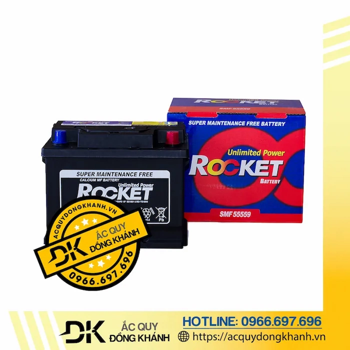 Ắc quy ROCKET SMF 55559 12V 55AH