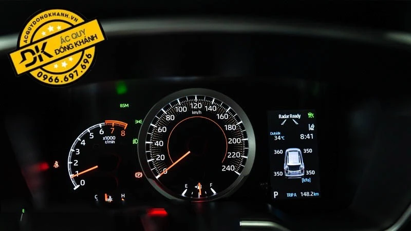 chức năng cảm biến áp suất lốp Toyota cross