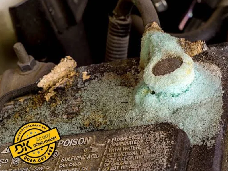 Dấu hiệu nhận biết ắc quy bị chai