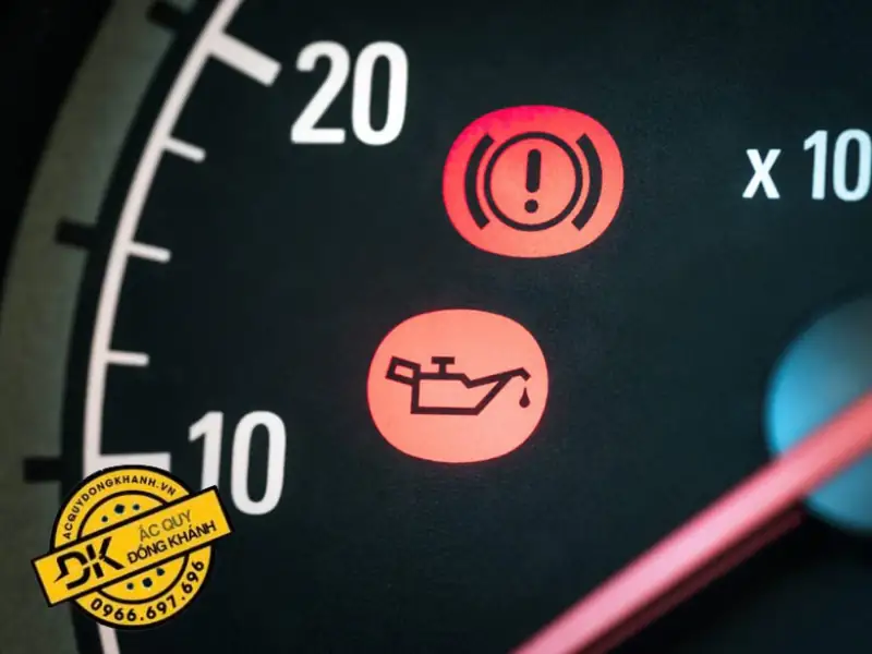 Ý nghĩa của đèn báo áp suất dầu ở mức thấp