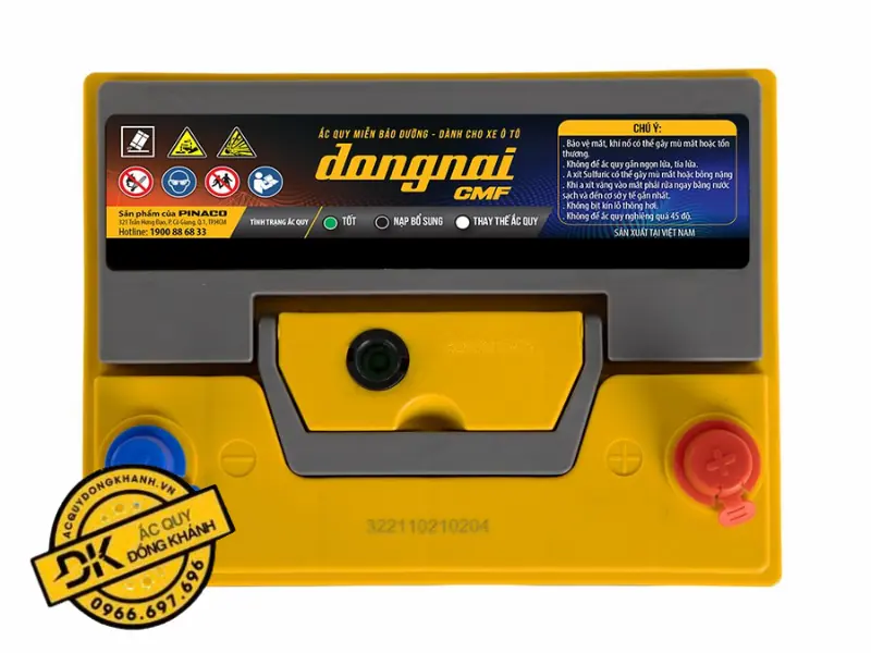 Ưu điểm của acquy Extra CMF 85D21L Đồng Nai 12V 65Ah