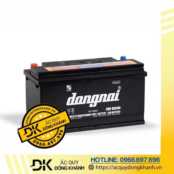 Những ưu điểm vượt trội của bình ắc quy Đồng Nai CMF DIN100 12V 100Ah 