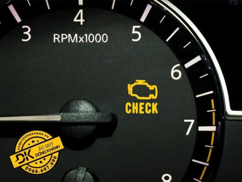 Dấu hiệu nhận biết khi đèn cảnh báo khí thải sáng