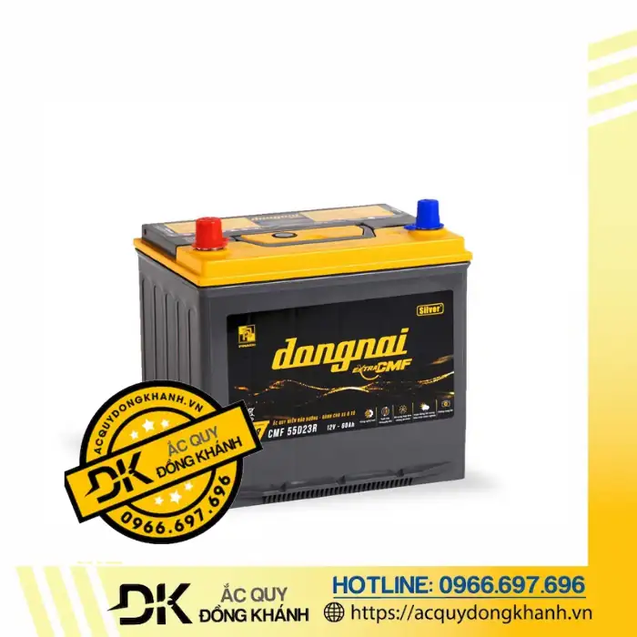 Ưu điểm vượt trội của ắc quy Đồng Nai CMF 55D23R 12V 60Ah