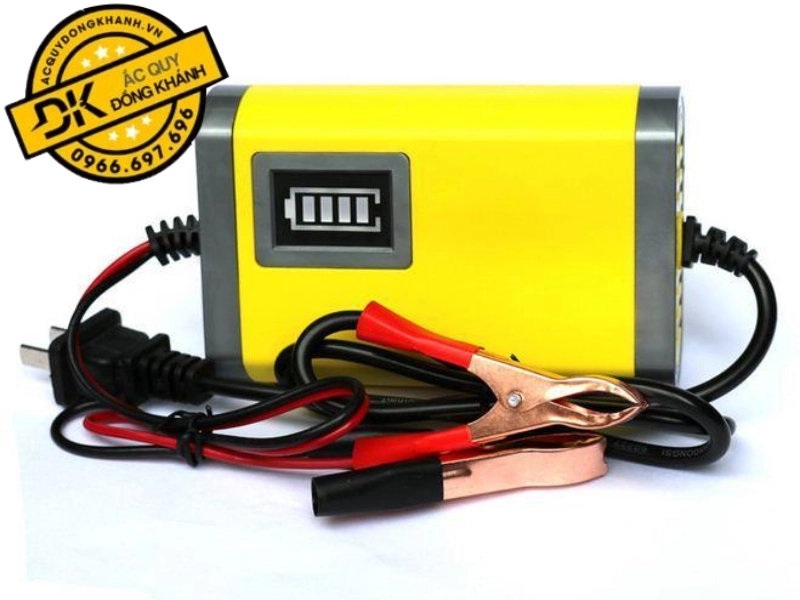 hướng dẫn tự sạc bình ắc quy delkor