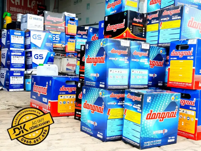 Mua ắc quy Đồng Nai CMF 44B20R 12V 43Ah chính hãng ở đâu?