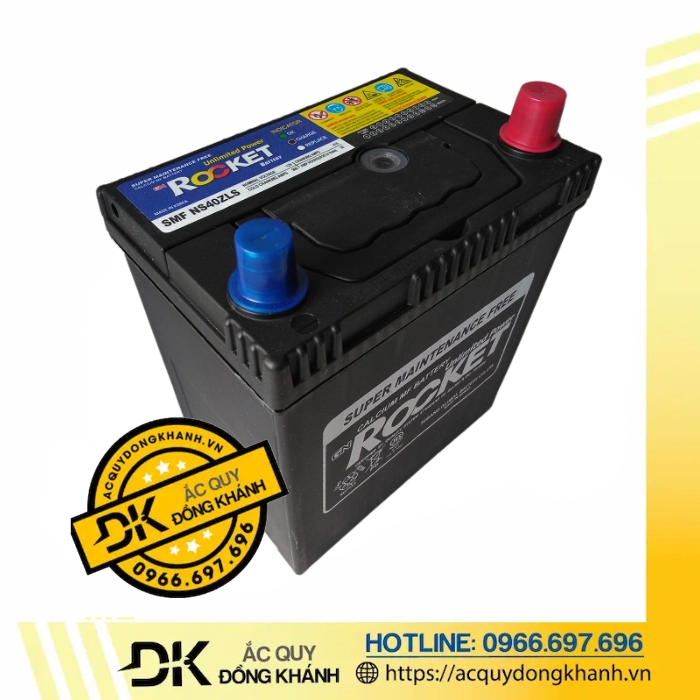 Ắc quy ROCKET SMF NS40ZLS 12V 35AH