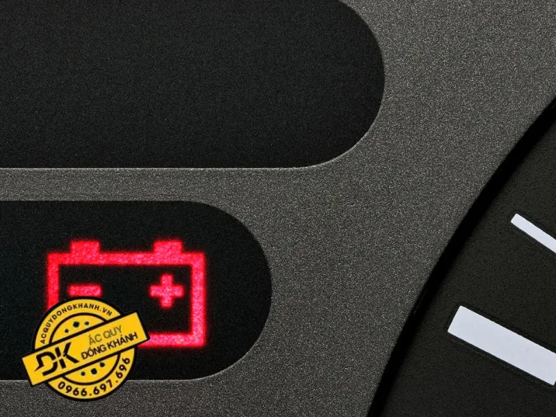 Ý nghĩa của đèn báo bình acquy khi sáng