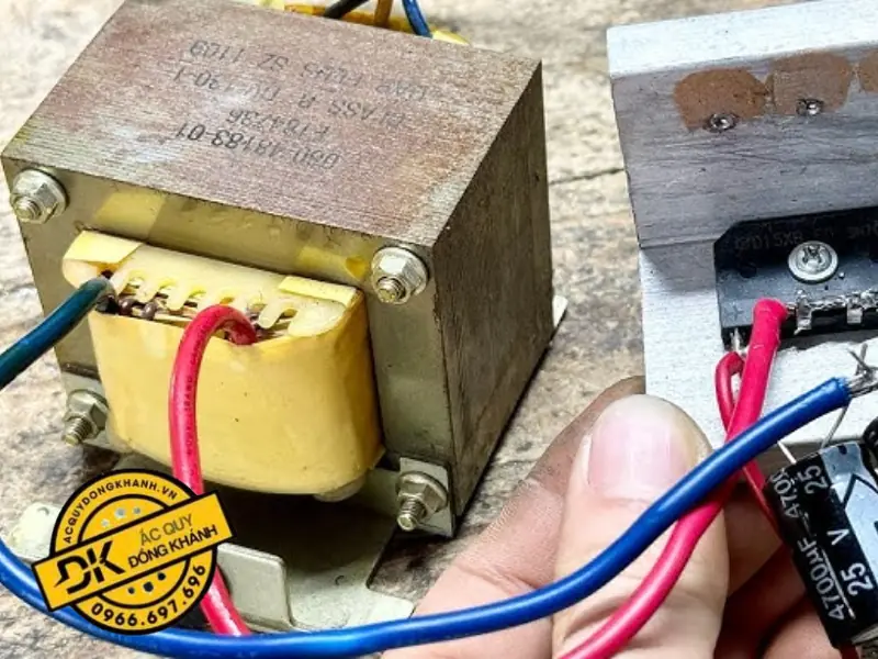 Tìm hiểu về biến áp nạp bình ắc quy