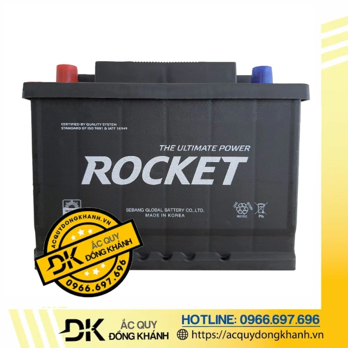 Ắc quy ROCKET SMF 55565 12V 55AH