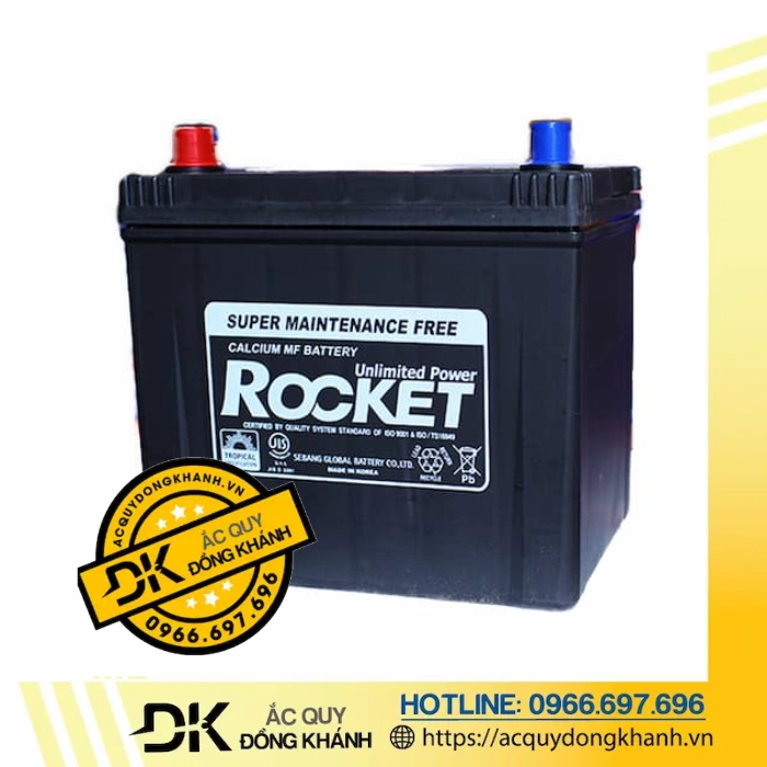 Ắc quy ROCKET SMF N50ZL 12V 60AH