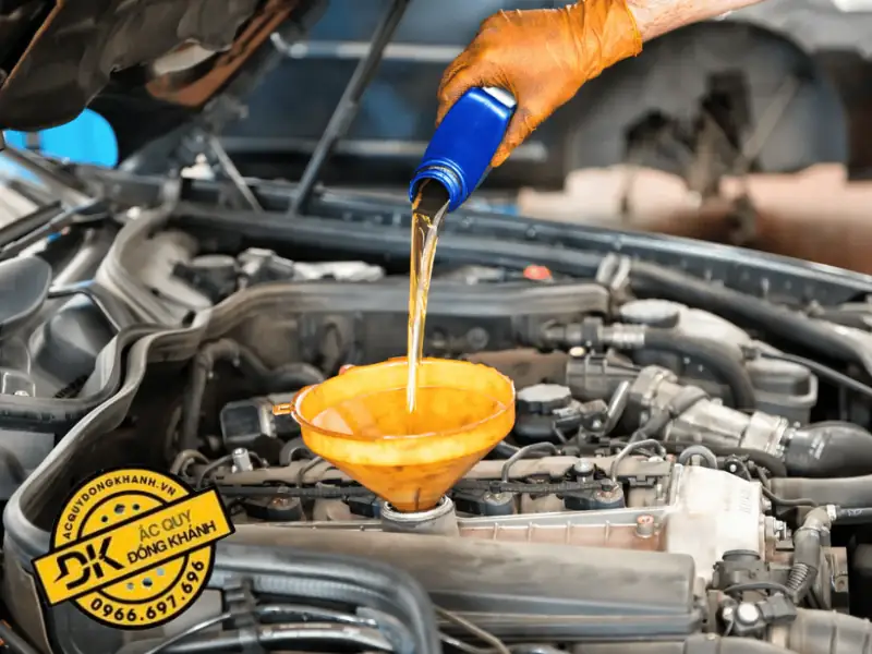 Biện pháp phòng ngừa khi xe báo áp suất dầu ở mức thấp