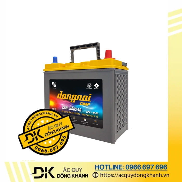 ​​​​​​​Ắc Quy Đồng Nai CMF 50B24R 12V 45AH