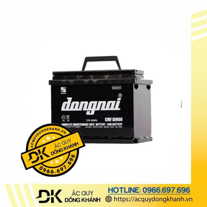 Hướng dẫn tối ưu tuổi thọ ắc quy CMF DIN60 12V 60Ah 