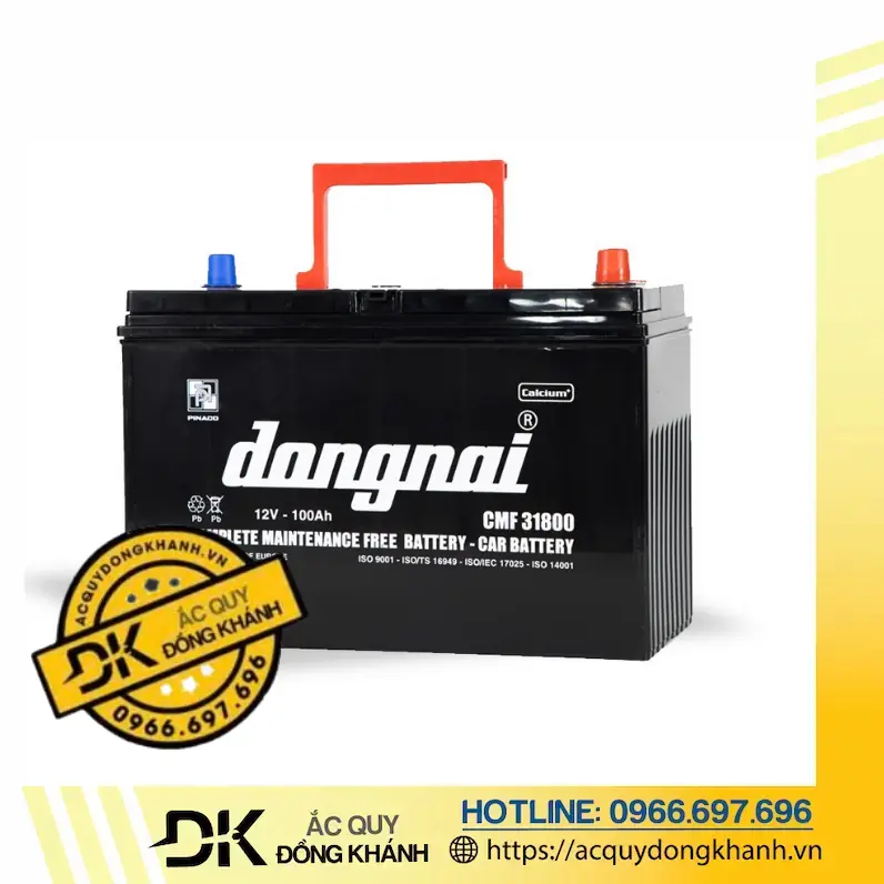 Ưu điểm nổi bật của ắc quy Đồng Nai EXTRA CMF 31800