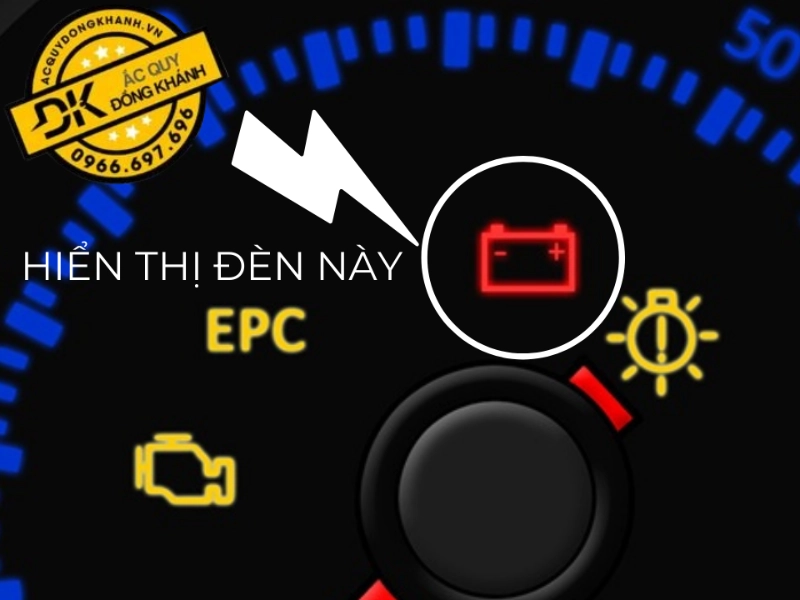 có nhiều nguyên nhân khiến xe ô tô báo lỗi bình ắc quy trên màn hình