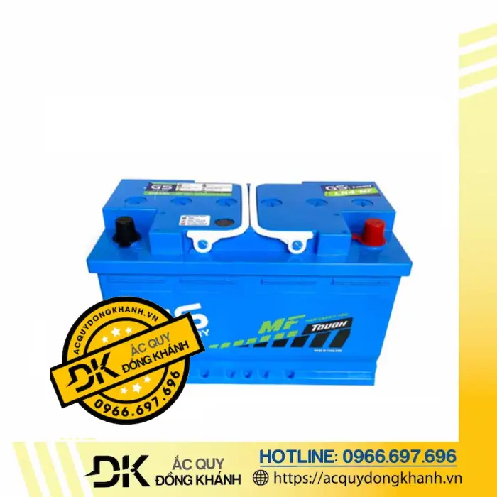 Ưu điểm nổi bật của bình ắc quy GS LN4 DIN80L 12V 80Ah