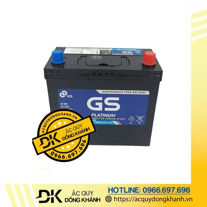Tổng quan về acquy GS MF 46B24L 12V 45Ah