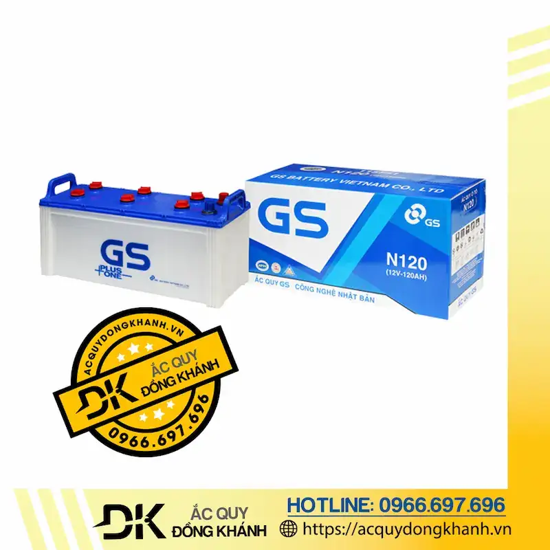 Ứng dụng chính của ắc quy GS N120 12V 120Ah 