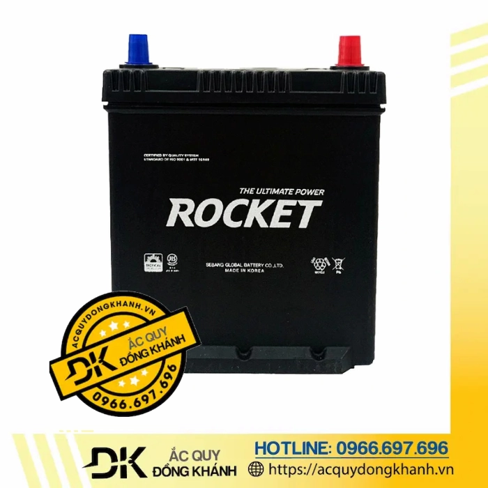 Ắc Quy Rocket 50AH 12V SMF 50D20L