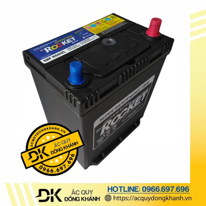 Ắc Quy ROCKET SMF NS40ZL 12V 35AH